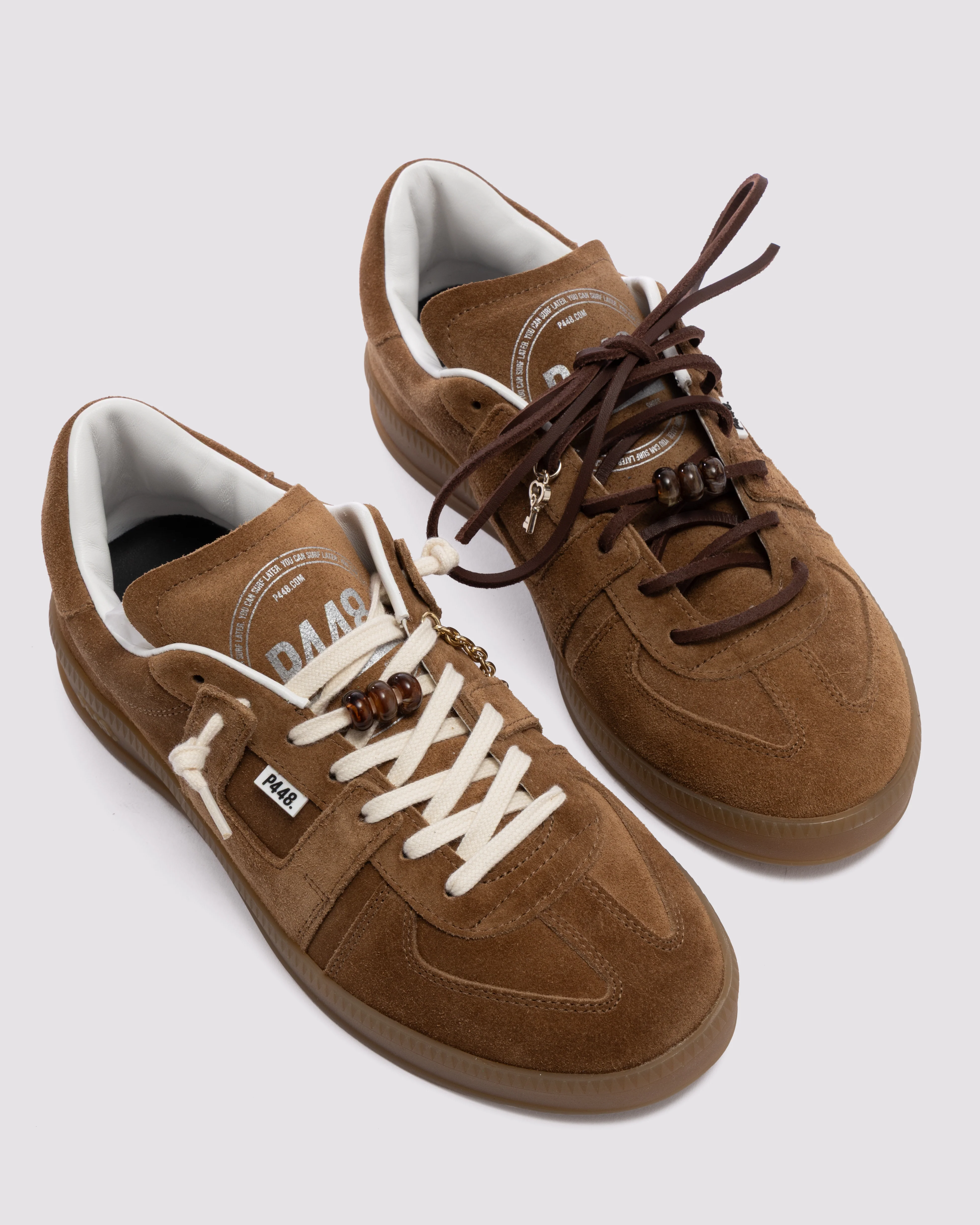 Charm Shoelaces Brown/Neutral - Image 3
